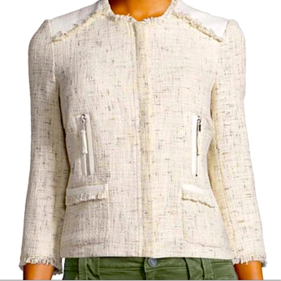 Joie Jackets & Blazers - Joie Tweed Jacket Blazer NEW XS Chanel Style